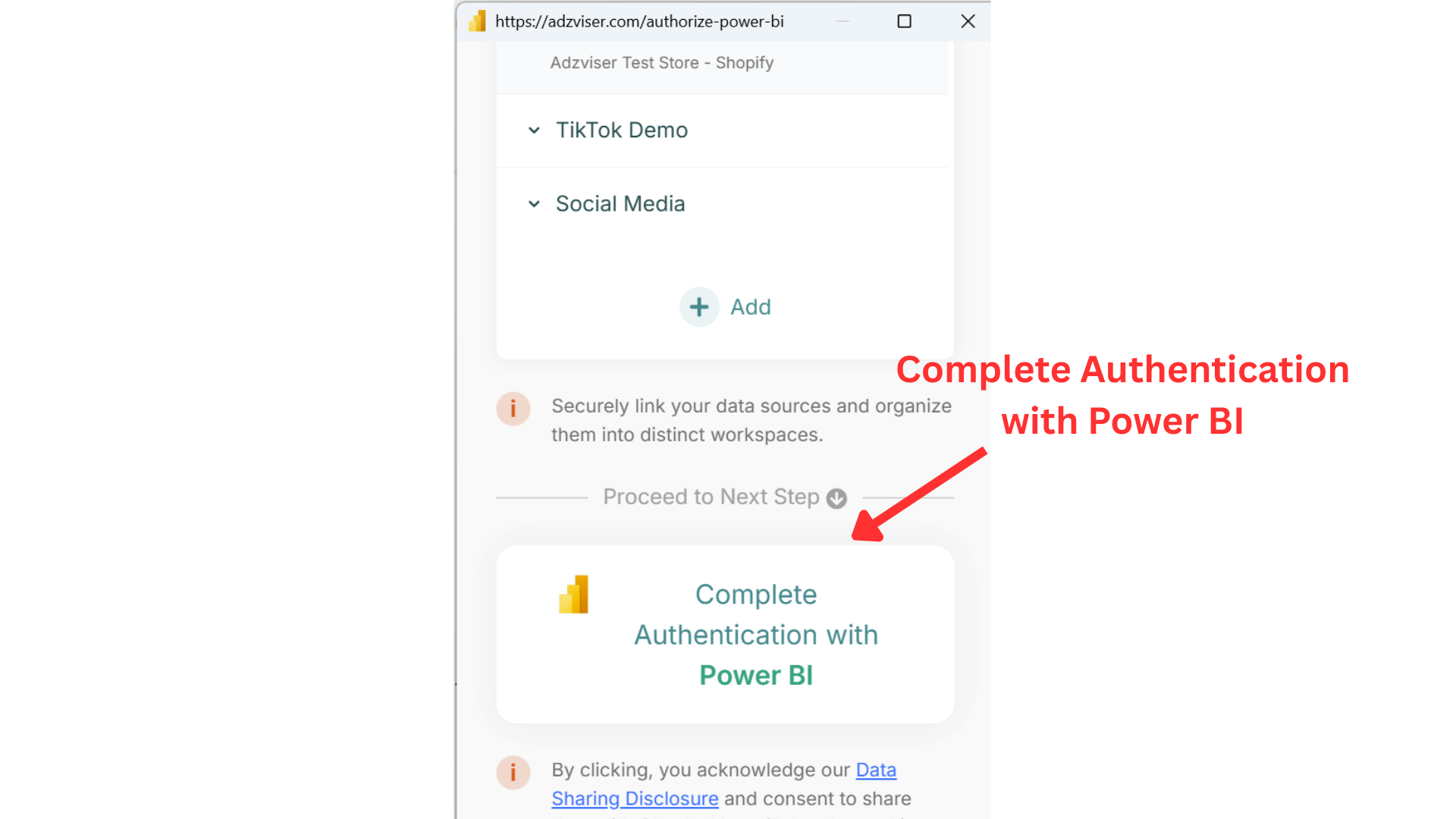 Complete Authorization in Power BI