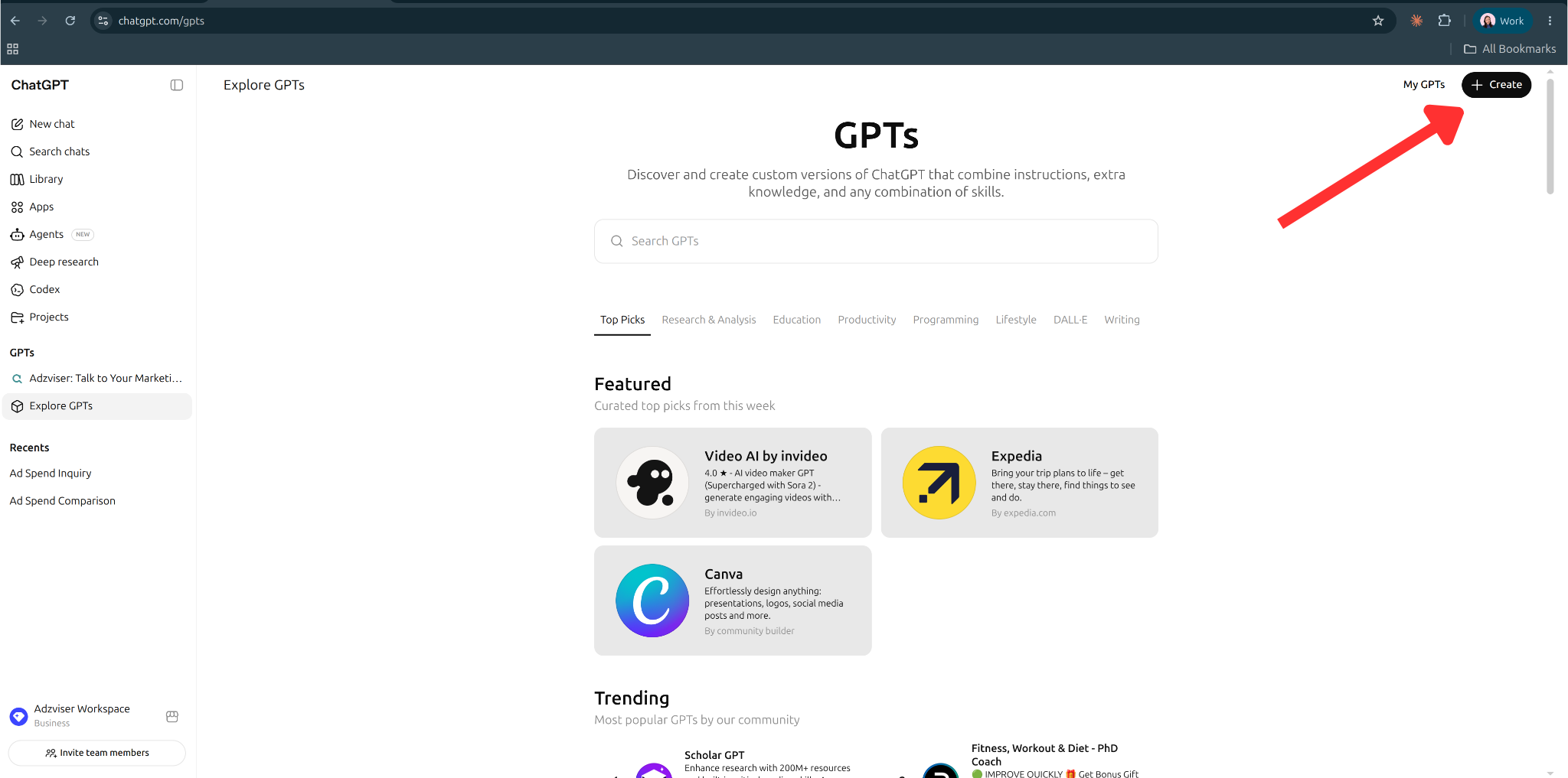 Create a GPT Image