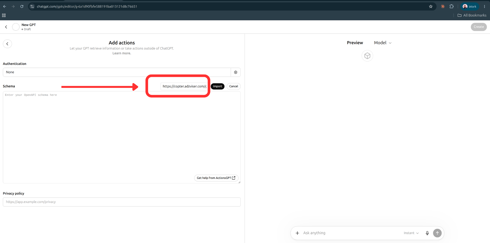 Import Url Image